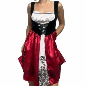 German Dirndl Dress Costume Heidi Bier-Maid | Women’s Size Medium